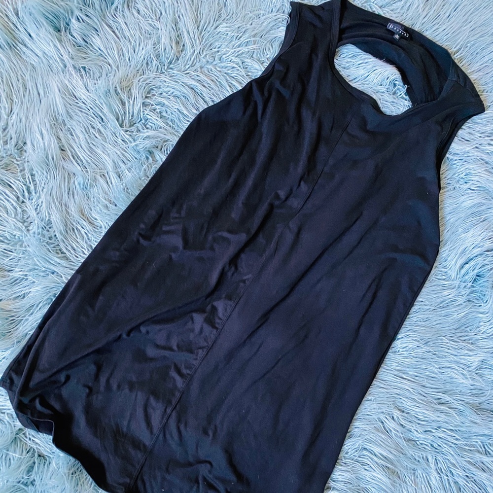 Little black dress with peek a boo back lbd
